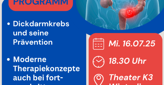 Infoabend Darmkrebs